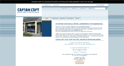 Desktop Screenshot of captaincopy.be