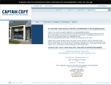Tablet Screenshot of captaincopy.be